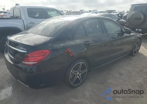 2016 Mercedes-Benz C 300 4Matic from USA, damaged, VIN 55SWF4KB1GU163216